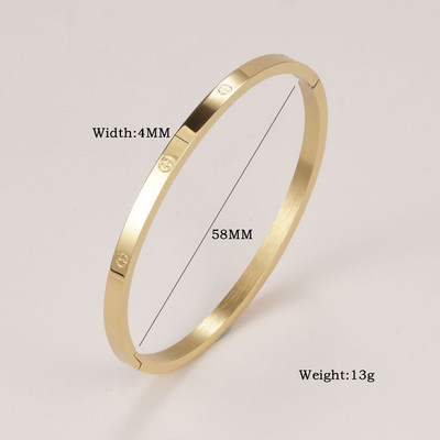 XUANHUA roostevabast terasest manseti käevõrud käevõrud naistele moeehted võlu ehted aksessuaarid kristallist käevõru armastab