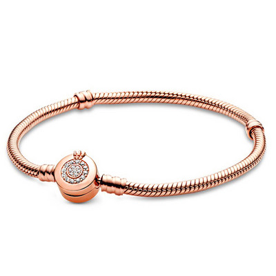 Kvaliteetne originaal hõbedaga kaetud ussikett DIY võlukäevõru naistele meestele kingituseks hõbedavärvi ehted