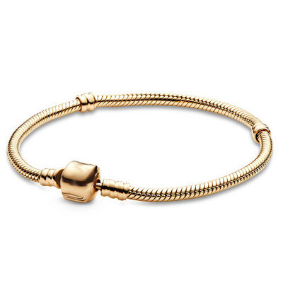 Kvaliteetne originaal hõbedaga kaetud ussikett DIY võlukäevõru naistele meestele kingituseks hõbedavärvi ehted