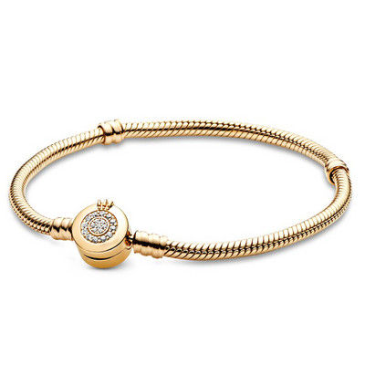 Kvaliteetne originaal hõbedaga kaetud ussikett DIY võlukäevõru naistele meestele kingituseks hõbedavärvi ehted