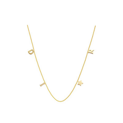 Koreja jauna modes vēstules piekarināma rokassprādze, sieviete, vienkārša vintage nerūsējošā tērauda rokassprādze Luksusa oriģinālie juvelierizstrādājumu aksesuāri