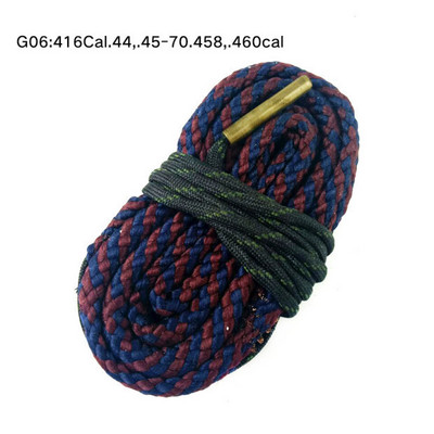 Medību ieroču urbuma tīrīšanas virves šautenes stobra tīrītājs 0,22 Cal. 223 Cal. 38 Cal & 5,56 mm 7,62 mm Airsoft pistoles bisei