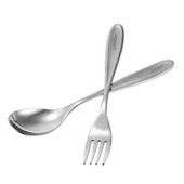 Titano šaukštų šakučių stalo įrankių rinkinys Lengvas viso ilgio vakarienės šakutės šaukštas, puikiai tinkantis namų lauko stovyklavimui žygiams pėsčiomis