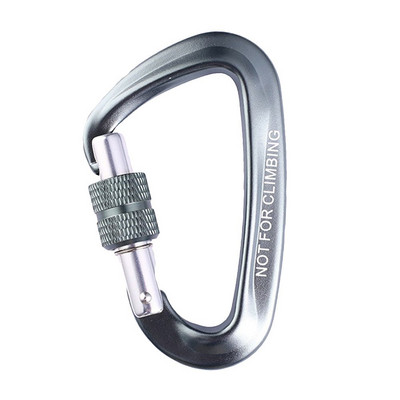 12KN kāpšanas karabīne D formas Quickdraws Profesionāla kāpšanas sprādzes slēdzene Drošības drošības slēdzene āra kāpšanas piederumi