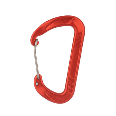 12KN kāpšanas karabīne D formas Quickdraws Profesionāla kāpšanas sprādzes slēdzene Drošības drošības slēdzene āra kāpšanas piederumi