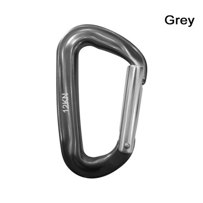 12KN kāpšanas karabīne D formas Quickdraws Profesionāla kāpšanas sprādzes slēdzene Drošības drošības slēdzene āra kāpšanas piederumi