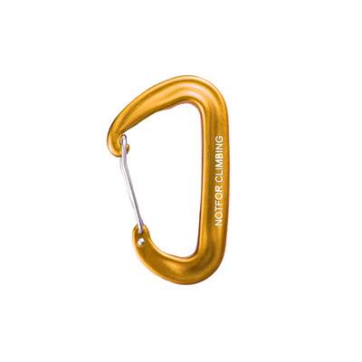 12KN kāpšanas karabīne D formas Quickdraws Profesionāla kāpšanas sprādzes slēdzene Drošības drošības slēdzene āra kāpšanas piederumi