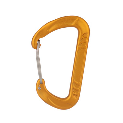 12KN kāpšanas karabīne D formas Quickdraws Profesionāla kāpšanas sprādzes slēdzene Drošības drošības slēdzene āra kāpšanas piederumi