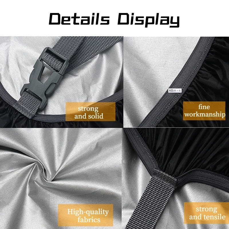 Kuprinės apsauga nuo lietaus 20 l/80 l vandeniui atspari krepšio dangtelis Taktiniai lauko stovyklavimo žygiai laipiojimo dulkėmis kuprinė mokyklinė krepšys lietaus apsauga nauja