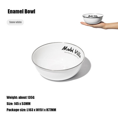 MOBI GARDEN Šķīvji Bļodas Tūrisms Kempinga Aprīkojums Emaljas Bļodas Un Šķīvji Virtuves Galda piederumi Āra Pārgājieni Piknika šķīvji Bļodas