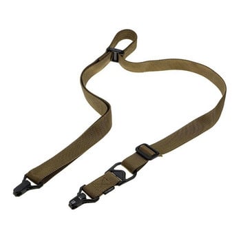 2 Point Nylon Gun Sling Sling Outdoor Rope Sling Outdoor Sports Tactical Nylon 2 Point Sling Κούμπωμα για κυνήγι Ρυθμιζόμενο ιμάντα ζώνης