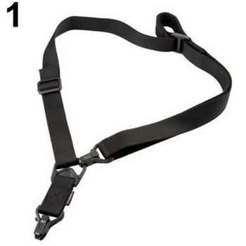 2 Point Nylon Gun Sling Sling Outdoor Rope Sling Outdoor Sports Tactical Nylon 2 Point Sling Κούμπωμα για κυνήγι Ρυθμιζόμενο ιμάντα ζώνης