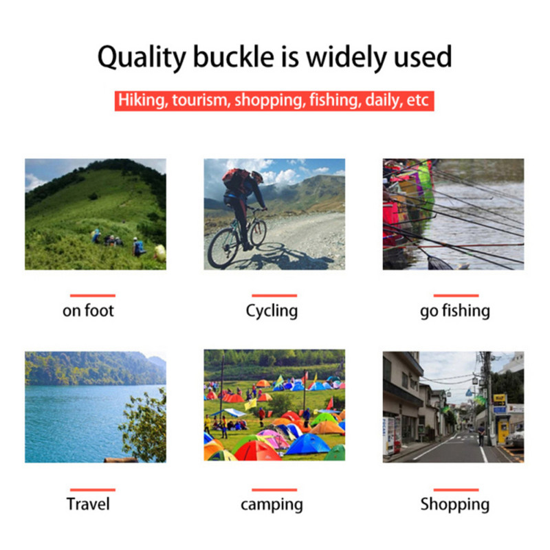 10 DB S dupla karabiner szett Camping EDC Survival hegymászó rugós hátizsák kapcsok kulcstartó Taktikai felszerelés horgok kulcstartó kapocs