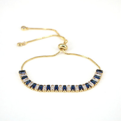 Luksusa pilna ar Rhinestone krāsu cirkona rokassprādze sievietēm Jauns dizainers, spīdīgs klasisks regulējams rokassprādzes kāzu rotaslietas dāvana