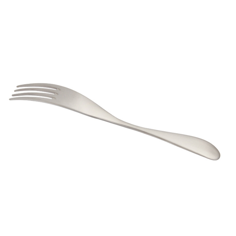 Aukštos kokybės titaniniai stalo reikmenys vakarienės šakutė Titano salotų šakutė pyrago šakutė desertinė šakutė lauko stovyklavimo pikniko indai