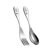 Titāna karotes pārnēsājams āra kempings ceļojumu pārgājienu pikniks Titāna galda piederumu komplekts karotes dakšas nazis galda piederumi