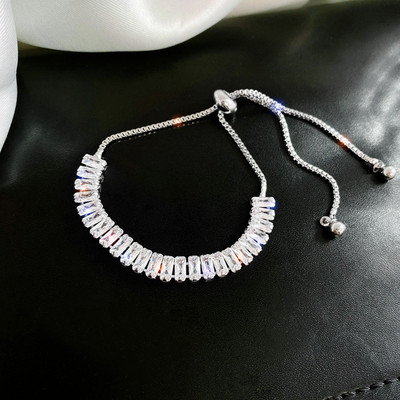 Luksusa Rhinestone zelta aizdares rokassprādze sievietēm kristāla kvadrātveida šarmu rokassprādze Līgavas kāzu smalkas 2022. gada jauna dizaina rotaslietas