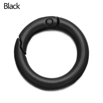 5Gb Krāsainas Metāla Atsperes O veida Gredzens Sprādzes Skavas Karabīnes Maki Rokassomas Sprādzes Apaļas Push Sprūda Snap Āķi Somas aksesuāri