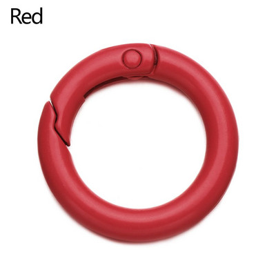 5Gb Krāsainas Metāla Atsperes O veida Gredzens Sprādzes Skavas Karabīnes Maki Rokassomas Sprādzes Apaļas Push Sprūda Snap Āķi Somas aksesuāri