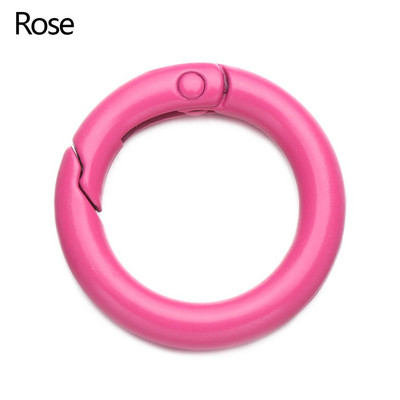 5Gb Krāsainas Metāla Atsperes O veida Gredzens Sprādzes Skavas Karabīnes Maki Rokassomas Sprādzes Apaļas Push Sprūda Snap Āķi Somas aksesuāri