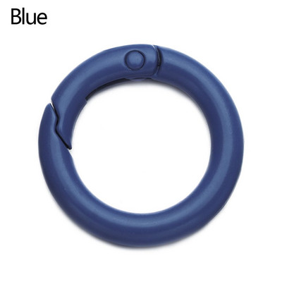 5Gb Krāsainas Metāla Atsperes O veida Gredzens Sprādzes Skavas Karabīnes Maki Rokassomas Sprādzes Apaļas Push Sprūda Snap Āķi Somas aksesuāri