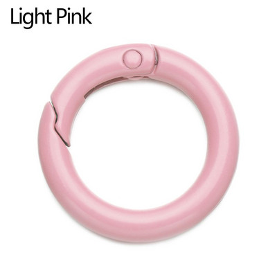 5Gb Krāsainas Metāla Atsperes O veida Gredzens Sprādzes Skavas Karabīnes Maki Rokassomas Sprādzes Apaļas Push Sprūda Snap Āķi Somas aksesuāri