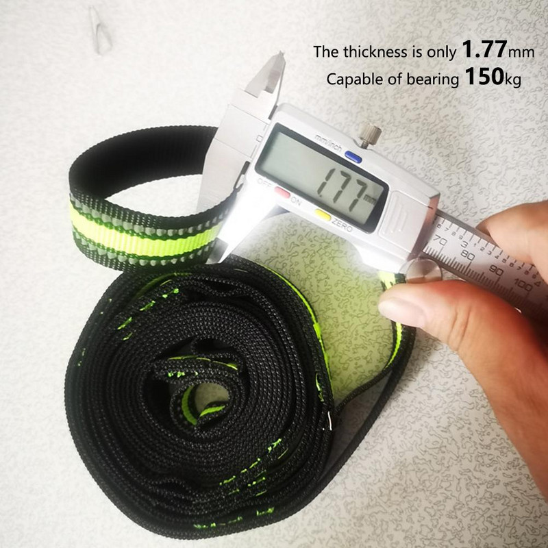 Összecsukható, 7 lépcsős kültéri kötéllétra, túlélő, puha létra beltéri kültéri oktató mászássegéd kampóval