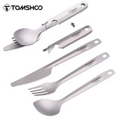 Tomshoo 4-σε-1 σετ μαχαιροπήρουνων μαχαιροπήρουνων από τιτάνιο με μαχαιροπίρουνα με μαχαιροπίρουνα με μαχαιροπίρουνα από τιτανίου