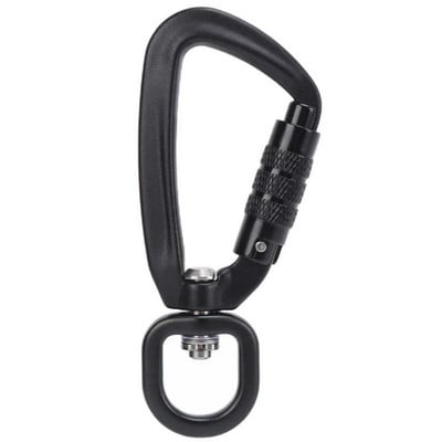 Κλιπ καραμπίνερ ασφαλείας Auto Locking 360 Rotational Hook 4KN Pull for Dog Leash Hammocks Σακίδια πλάτης Αξεσουάρ αναρρίχησης εξωτερικού χώρου