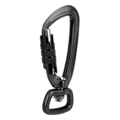 Κλιπ καραμπίνερ ασφαλείας Auto Locking 360 Rotational Hook 4KN Pull for Dog Leash Hammocks Σακίδια πλάτης Αξεσουάρ αναρρίχησης εξωτερικού χώρου