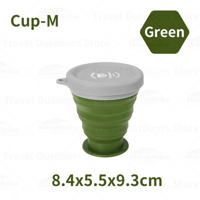 Kempinga galda piederumi Silikona saliekamās bļodas kauss 40 ℃-230 ℃ Augstas temperatūras izturības pārnēsājams bļodas trauks āra piknika ceļojumiem 7 krāsu