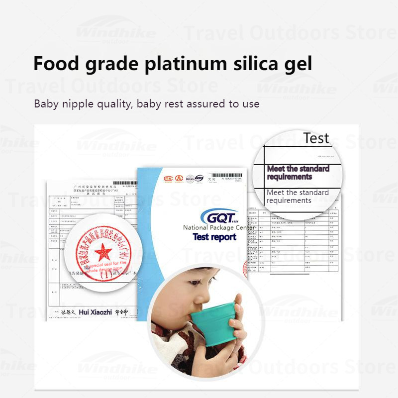 Kempinga galda piederumi Silikona saliekamās bļodas kauss 40 ℃-230 ℃ Augstas temperatūras izturības pārnēsājams bļodas trauks āra piknika ceļojumiem 7 krāsu