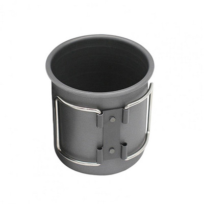 200 ml/300 ml naudingas kelioninis puodelis nuo rūdžių Daugiafunkcis aliuminio lydinio karščiui atsparus kuprinės puodelis