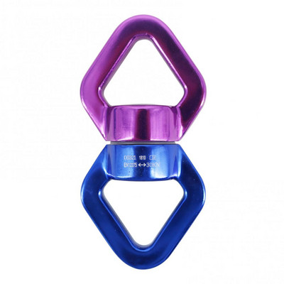 30KN forgó eszköz kötél forgó légi selymekhez tánc hinta függőágy kültéri sport mászó kiegészítők