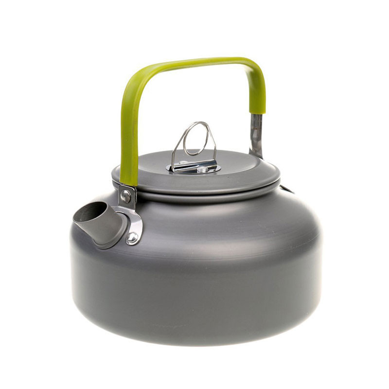 MENFLY Camping kávéfőző készlet Hordozható összecsukható titán csésze kellékek turisztikai bögre edények piknik teáskanna étkészlet edény