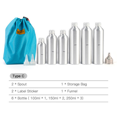 Lauke tušti prieskonių buteliai Dėžutės Prieskonių plaktuvai Stiklainiai su laikymo krepšiu stovyklavimui Grilis iškyloms įrankiai