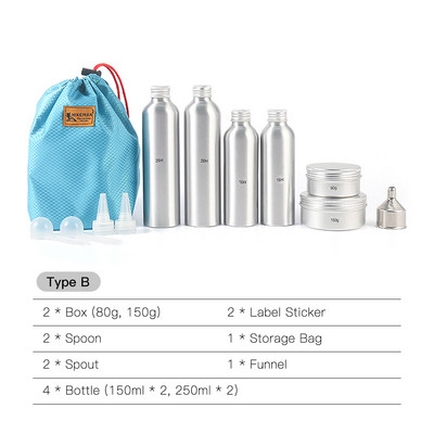 Lauke tušti prieskonių buteliai Dėžutės Prieskonių plaktuvai Stiklainiai su laikymo krepšiu stovyklavimui Grilis iškyloms įrankiai