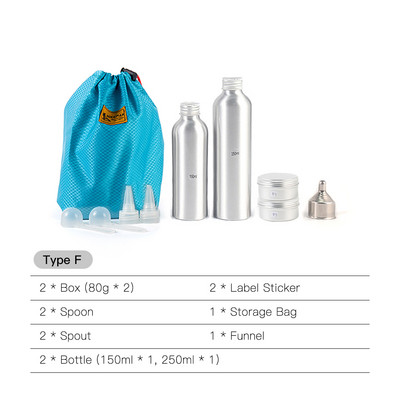 Lauke tušti prieskonių buteliai Dėžutės Prieskonių plaktuvai Stiklainiai su laikymo krepšiu stovyklavimui Grilis iškyloms įrankiai