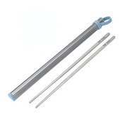 Viegli, tīra titāna irbulīši, neslīdoši pretpiedeguma trauki. Vai atkārtoti lietojami āra kempinga bārbekjū ceļojumu pārnēsājami galda piederumi