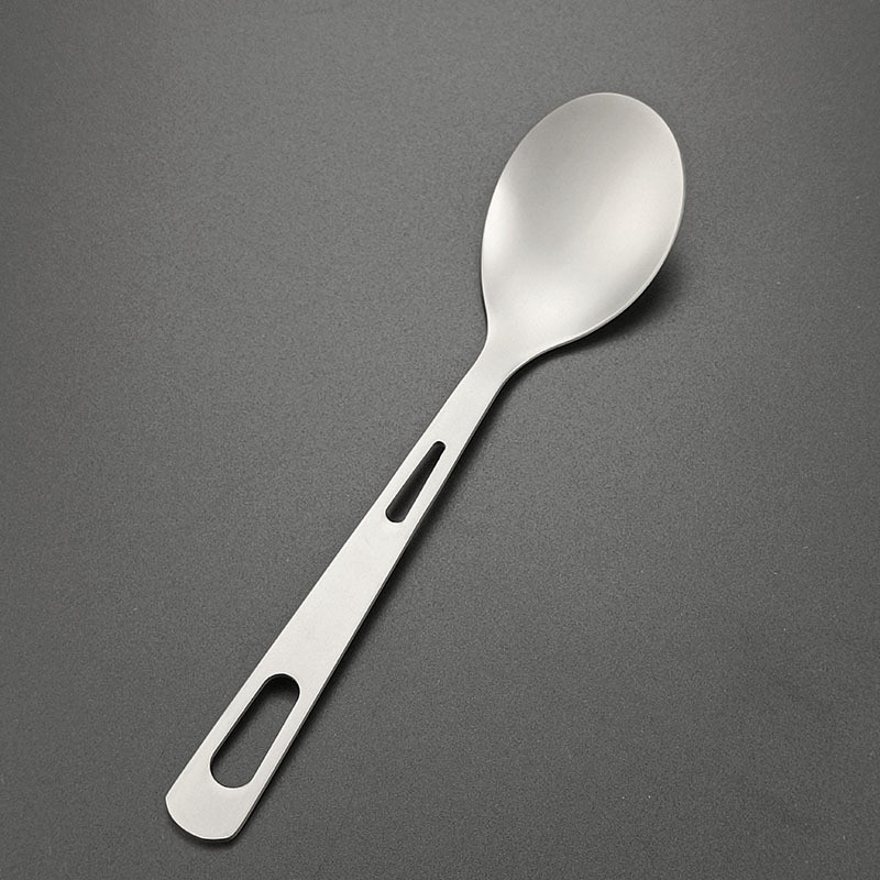 Kültéri kemping evőeszközök 3 részes evőeszköz kanál teljes titán étkészlet Szuper könnyen hordozható étkezési eszközök nyugati ételek