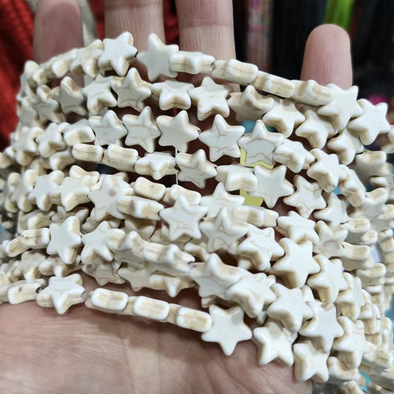 Harajuku Y2k Stone Star Pentagram gyöngyös karkötő nőknek Kreatív Cool Charm Divat kiegészítők Vintage Trend Ékszer Ajándék