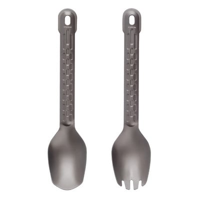 Spork žlica od titana Kampiranje Večera Spork Pribor za jelo Posuđe za jelo Vanjski Spork za dom Kampiranje na otvorenom Planinarenje Putovanje s ruksakom Piknik