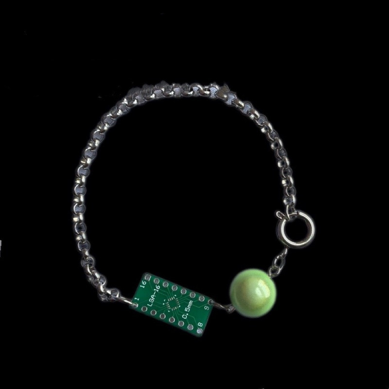 Y2K Jewelry Creative Electronic Chip Κρεμαστό Κολιέ Σχέδιο Μόδας Κολιέ Egirl Heart Φουτουριστικά Αξεσουάρ Αισθητικής 2000