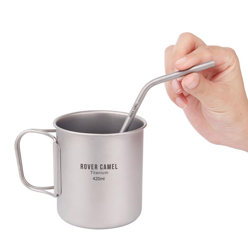 3 részes evőeszköz készlet titán kültéri kemping túrázás piknik kanál kés evővilla kemping étkészlethez