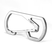 Μπρελόκ από Titanium Carabiner Δαχτυλίδι μπρελόκ Μπρελόκ Μέση Πεζοπορία Camp Mountaineering Hook Γάντζος γρήγορης αποδέσμευσης