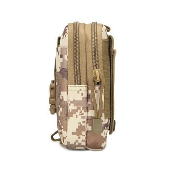 Мъжки тактически Molle Pouch Belt Waist Pack Bag Small Pocket Military Waist Pack Running Pouch Пътни чанти за къмпинг