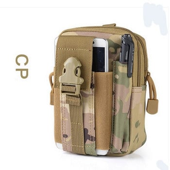 Мъжки тактически Molle Pouch Belt Waist Pack Bag Small Pocket Military Waist Pack Running Pouch Пътни чанти за къмпинг