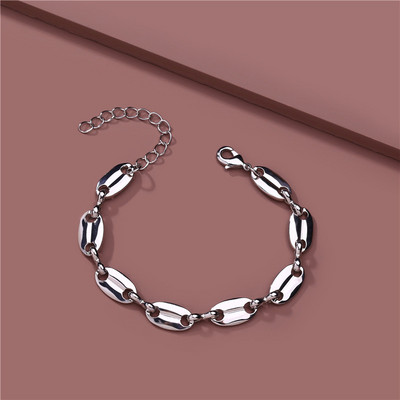 Sieviešu rokassprādze zelta krāsā, bieza, kupla ķēdes rokassprādzes Jauna modes šarmu rokassprādze sievietēm Hip Hop rotaslietas