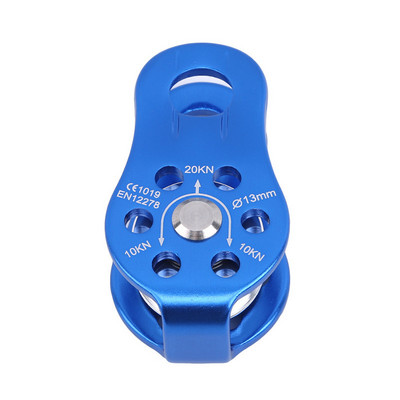 Āra ceļojumu komplekti kāpšanas virves skriemelis, viens fiksēts alpīnisma virves kāpšanas izdzīvošanas aprīkojums