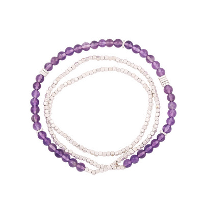 Vintage gyöngyökkel díszített természetes kőből készült elasztikus pulzera kézzel készített karkötő nőknek Báj többrétegű négyzet alakú gyöngyök karkötők női ékszerek